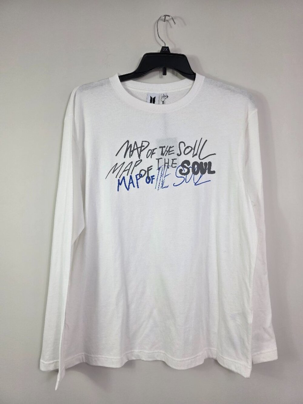 Official BTS Map of the Soul Tour Long-Sleeve T-Shirt Size L Big Hit New w/ Tags